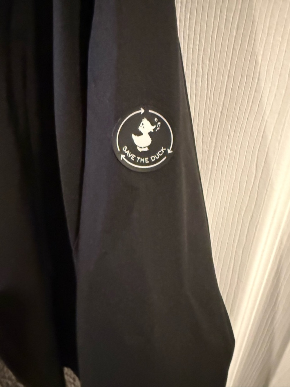 Save the duck Black Hooded Shell rain Jacket - Picture 8 of 10